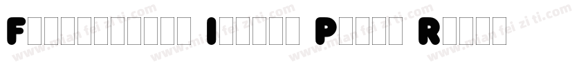 Frankfurter Inline Plain Regular字体转换